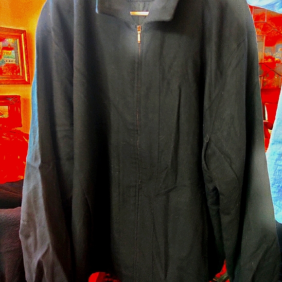 St Croix cashmere wool men's XXL zip jacket - Picture 1 of 4